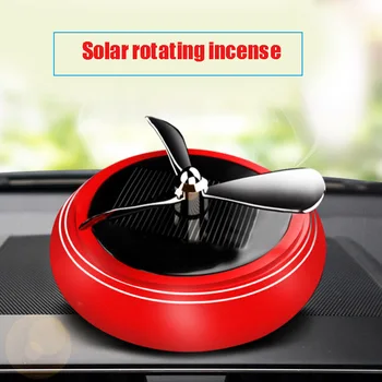 

Solar Rotating Car Perfume Bar Aromatherapy Ornaments Essential Oil Diffuser Air Freshener Aromatherapy C66