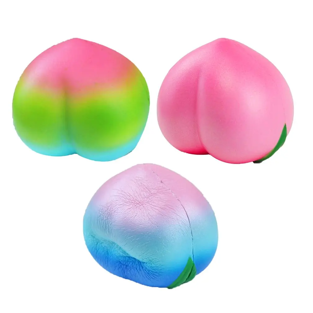 OCDAY мягкие Galaxy яблоки, персики Squishies крем Ароматические замедлить рост Squeeze посылка игрушки для снятия стресса