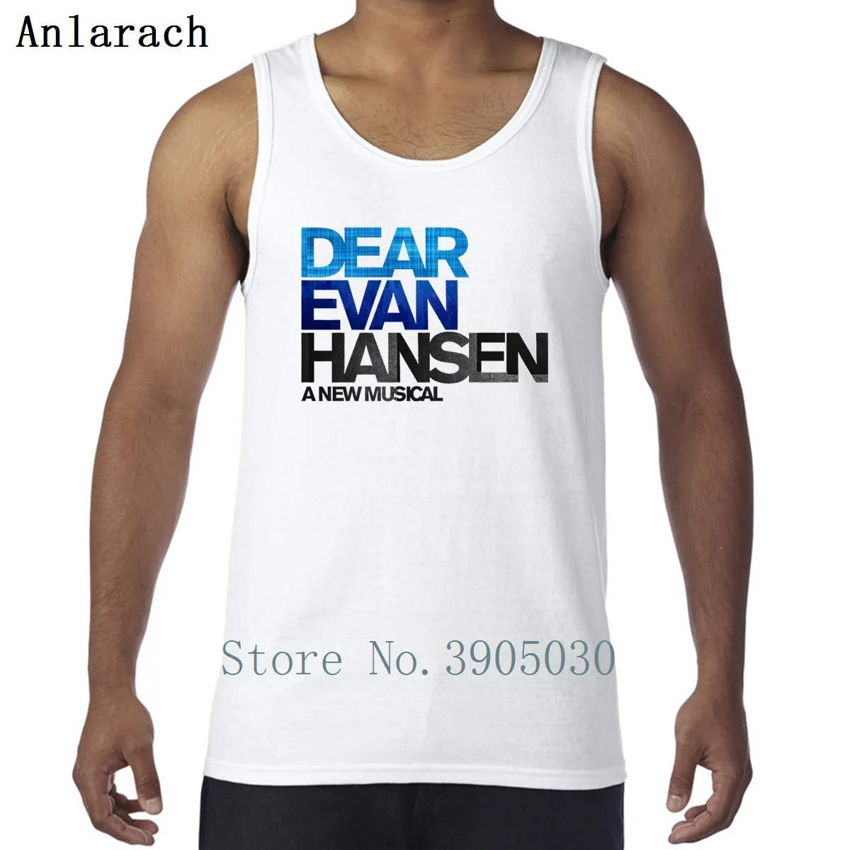 Dear Evan Hansen, вязаные топы без рукавов, новинка, индивидуальные летние майки для мужчин, без рукавов, с графическим рисунком, повседневные, Anlarach Awesome