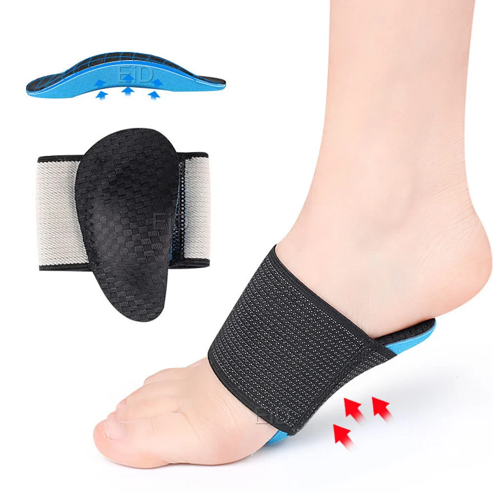 Arch Support Einlegesohlen für Plattfußkorrektur High Arch Plantarfasziitis Schmerzlinderung Fußpolster Orthopädische Einlegesohle Mann Frauen Kinder – Detail 9