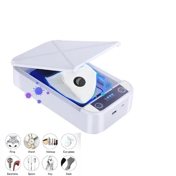 

Multifunctional Mobile Phone USB Charger Mask Sterilization UV Sterilizer Live Nail Jewelry Toy Jewelry Phones Sterilization Bo