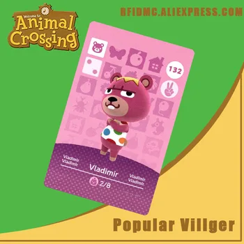 

132 Vladimir Animal Crossing Card Amiibo for New Horizons