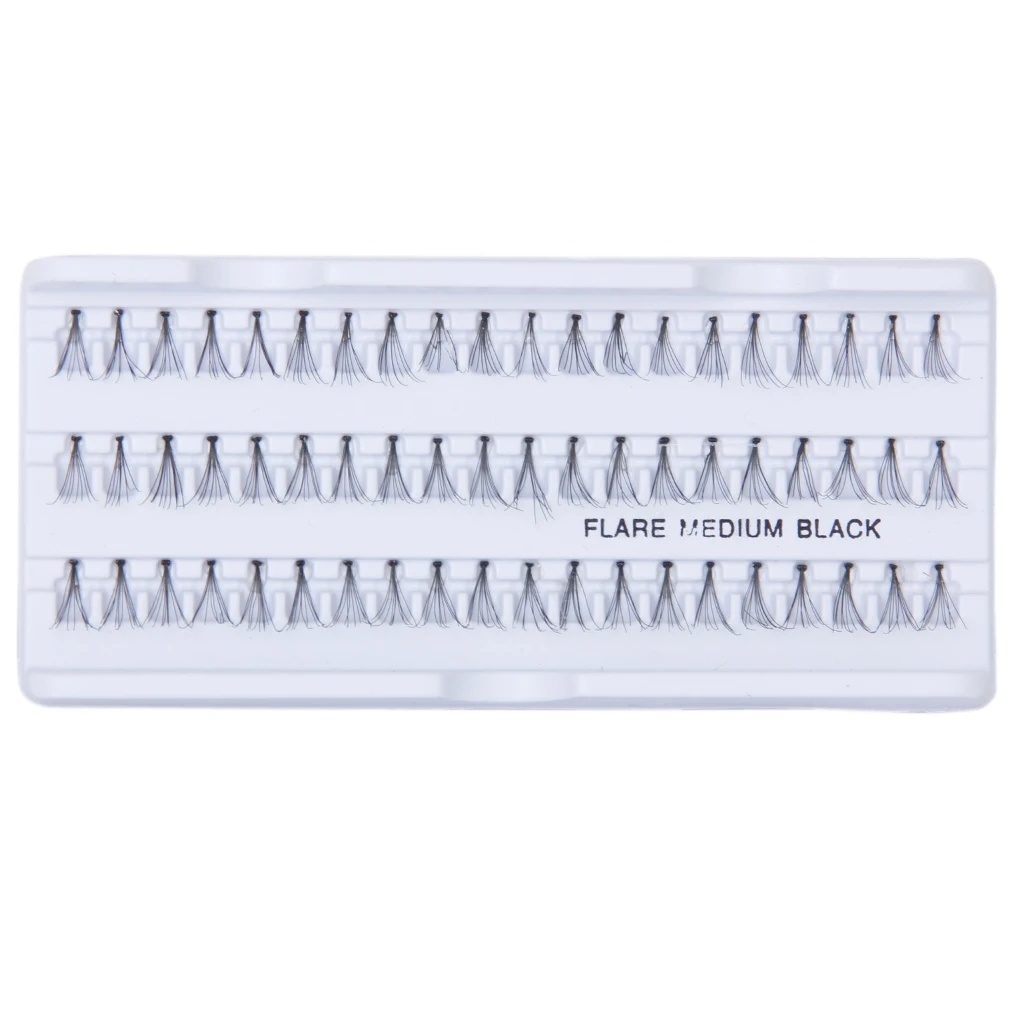 3D Individual Volume Lash Extensions Semi Permanent False Eyelashes 60pcs