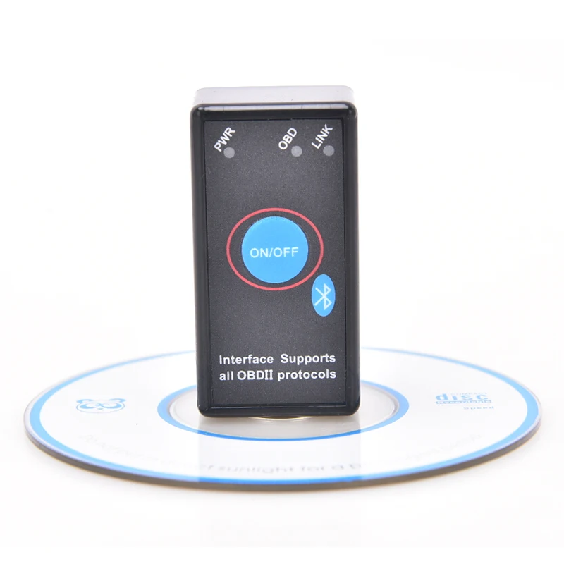 Автомобильный OBDII считыватель кодов Bluetooth переключатель диагностический