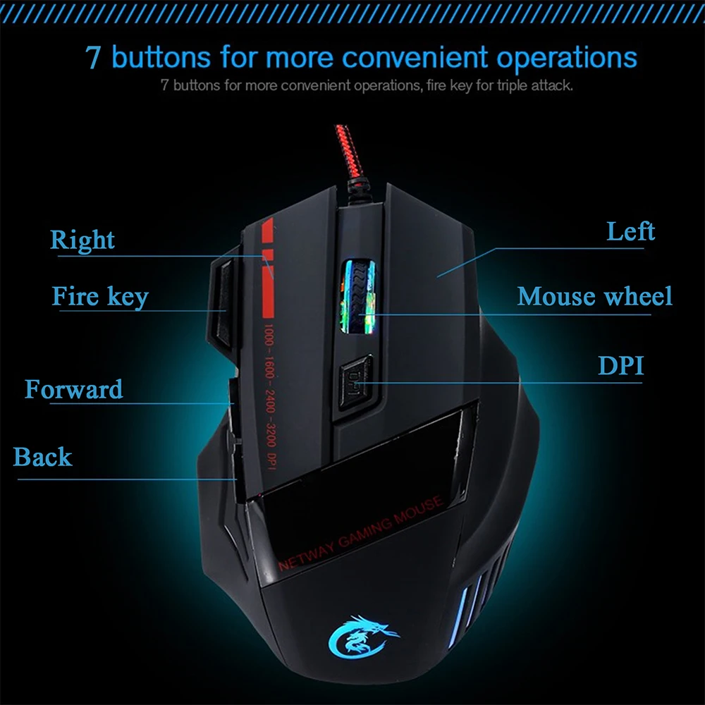 Игровая клавиатура с одной рукой механическая портативная мини игровая RGB