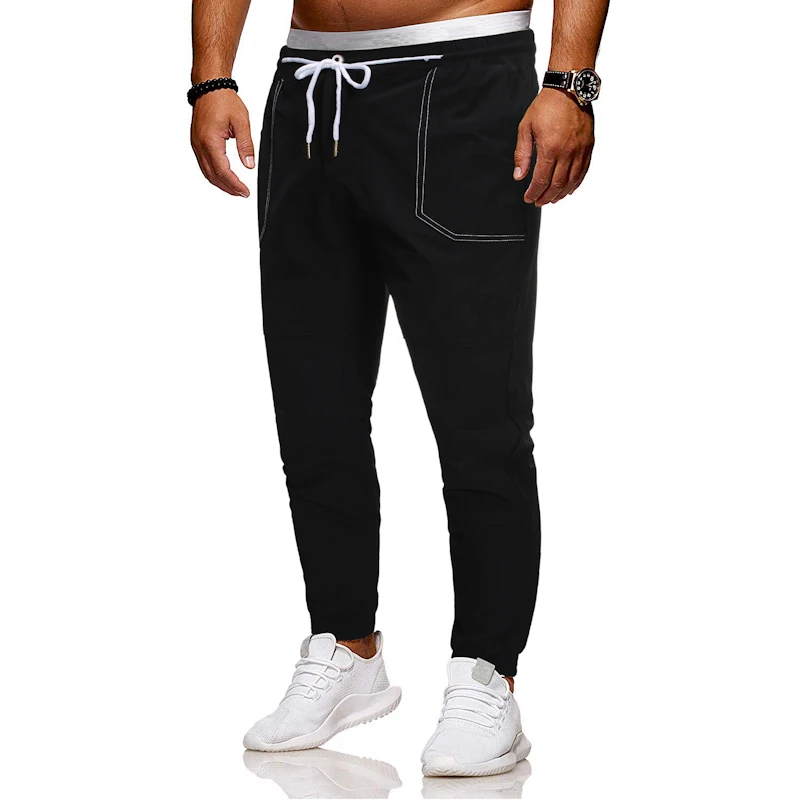 Automne hommes pantalon хип-хоп шаровары для бега pantalon nouveau мужские панталоны брюки карго мужские уличные плоские спортивные штаны