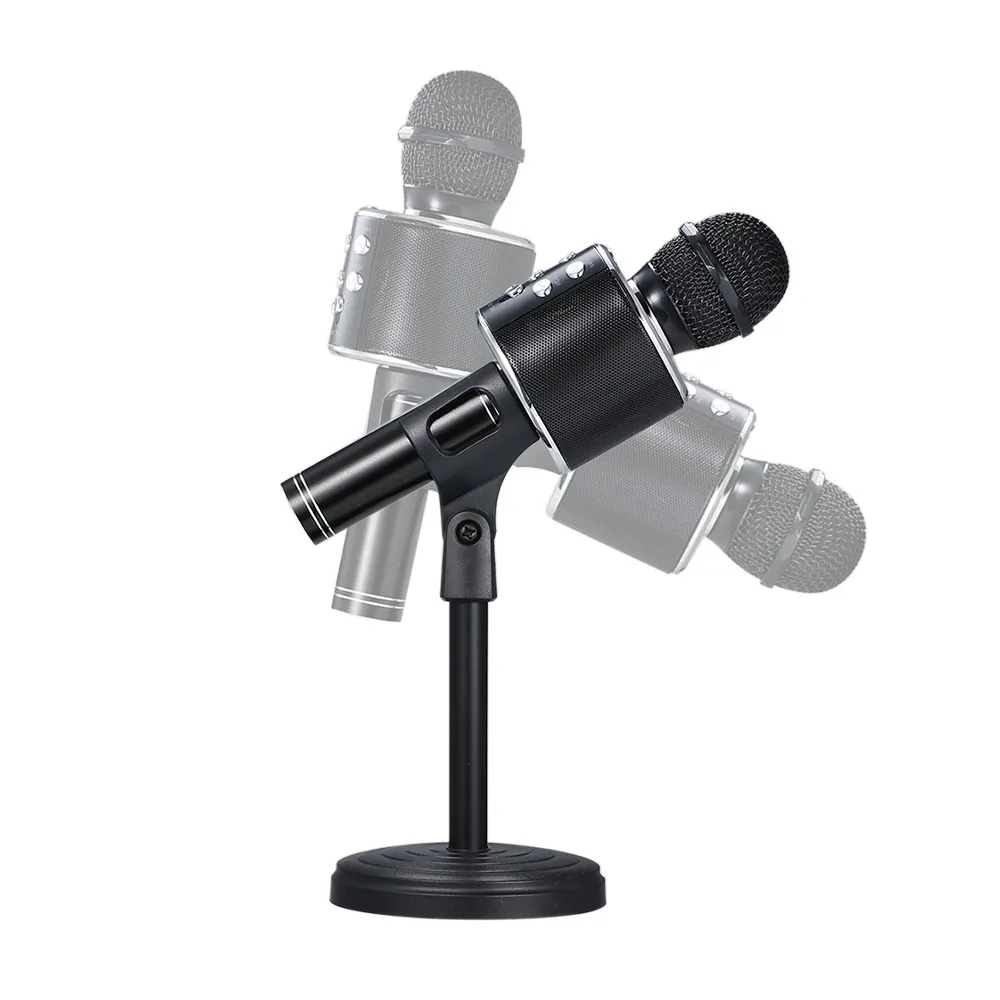 1 Набор микрофон стенты складные настольные аксессуары регулируемый микрофон Профессиональная студия запись стол караоке микрофон