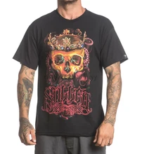 Sullen coloré couronne de Roses crâne tatouage t-shirt S M L Xl 2xl 3xl nouveau royaume-uni(China)