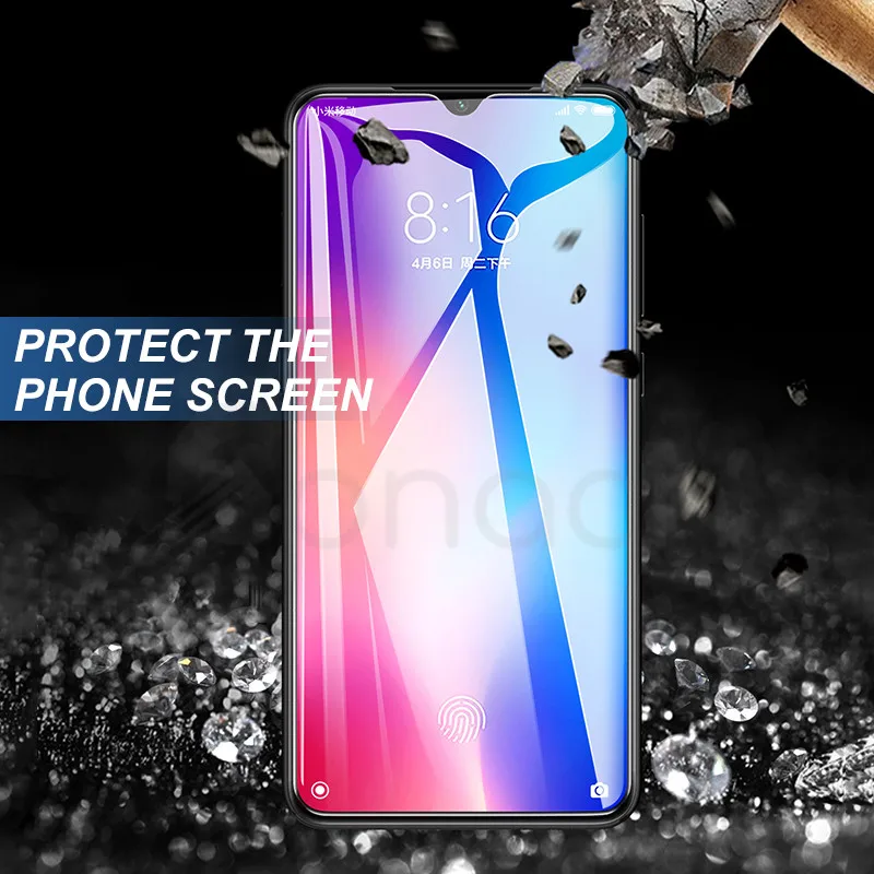 Защитное стекло 9H для Xiaomi Mi 8 9 9T Pro SE CC9 CC9E A3 A2 Lite Play F1, защитная пленка из закаленного стекла