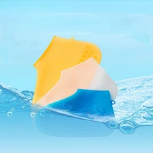 Многоразовые непромокаемые ботинки Нескользящие защитные колпачки водонепроницаемые непромокаемые мужские ботинки Чехлы эластичные износостойкие непромокаемые ботинки