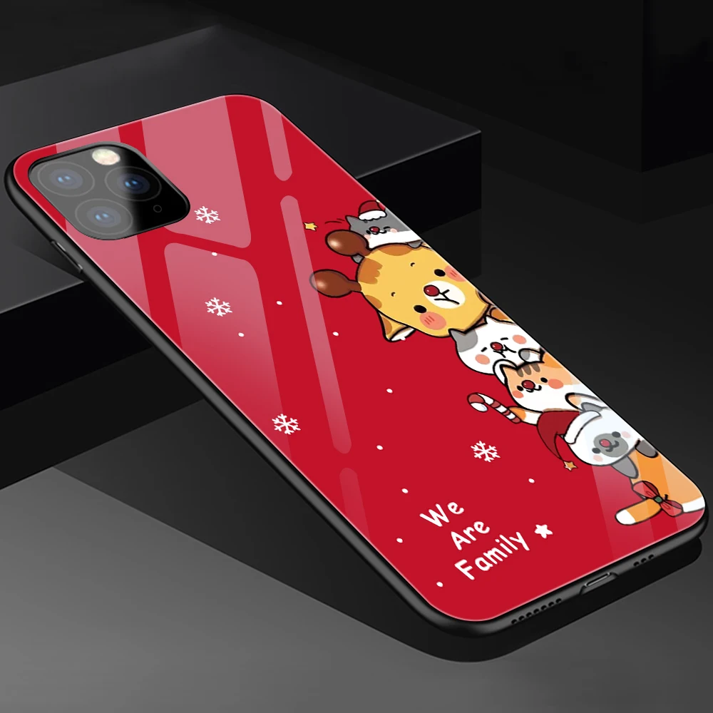 Чехлы для телефонов ciciber iphone 11 Pro XS Max чехол из закаленного стекла XR 7X8 6 S Plus с