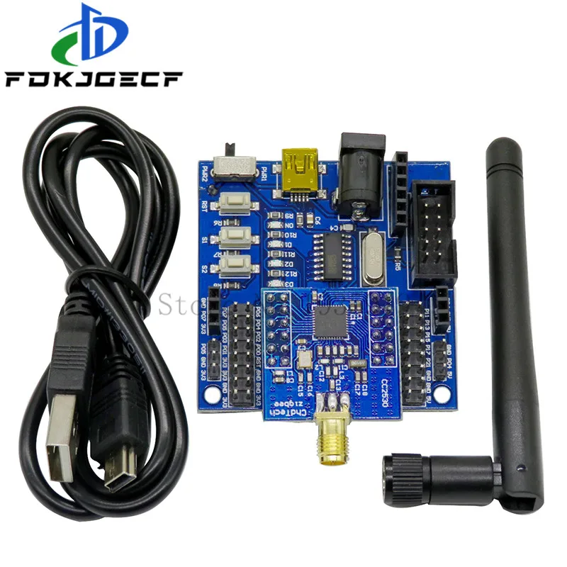 CC2530 Zigbee модуль UART Беспроводная основная плата + Сенсорная Базовая для узла