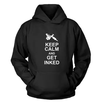 

sweatshirt Keep Calm And Get Inked Kapuzenpullover hoodie
