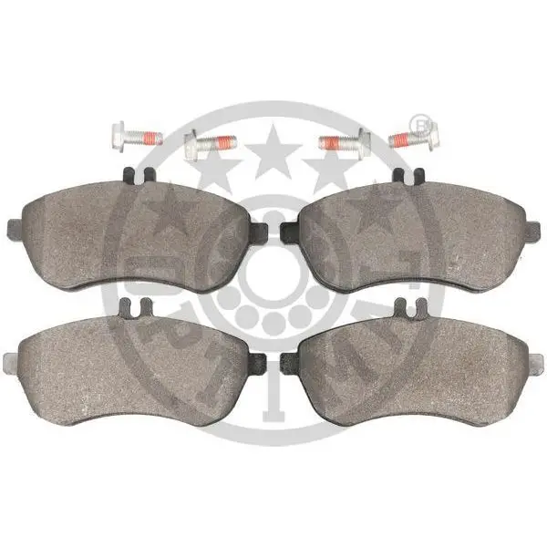 Колодки тормозные MERCEDES W204/W212 передние OPTIMAL 12387