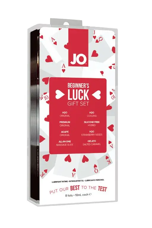 Подарочный набор смазок Beginner’s Luck Kit – 8 саше по 3 мл. | Красота и здоровье