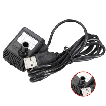 

New Ultra-Quiet Mini Brushless Usb Water Pump 5V 70Cm Submersible Fountain Aquarium Circulating