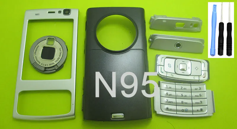 

Full Body Housing Cover and Keypad Keyboard FOR Nokia N95 & Screwdriver Open Tools Kit