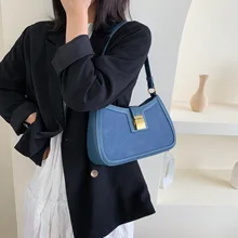 Ретро трендовая женская сумка на молнии с клецкой изящная сумка через плечо римские сумки для пригорода Дамская элегантная кожаная сумка Bolsa DF544