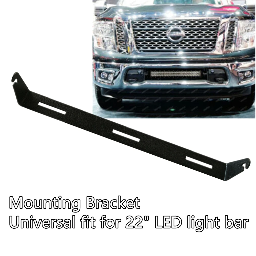 オフロード車 トラック Suv Atv Utv 車用の22インチledライトバー用のユニバーサル下部バンパー取り付けブラケット Car Light Accessories Aliexpress