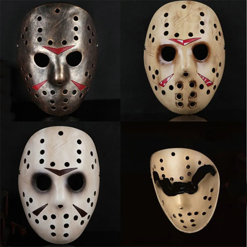 Jason Voorhees фильм ужасов Хоккей пятница 13th Смола страшная маска на Хеллоуин вечерние