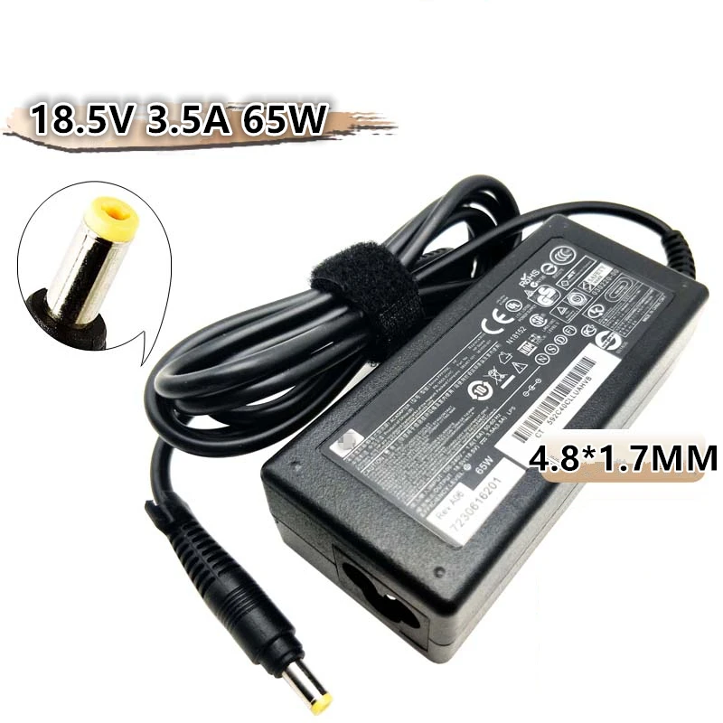 18.5V 3.5A 65W 4.8*1.7MM Universal Printer Power Adapter Charger For HP officejet h470 460 450