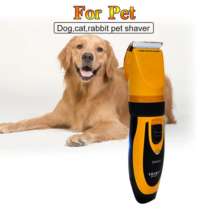 

35W Professional Pet Dog Hair Trimmer Mute Rechargeable Electric Grooming Clippers Animals Pet Cat Haircut Machine Clipper