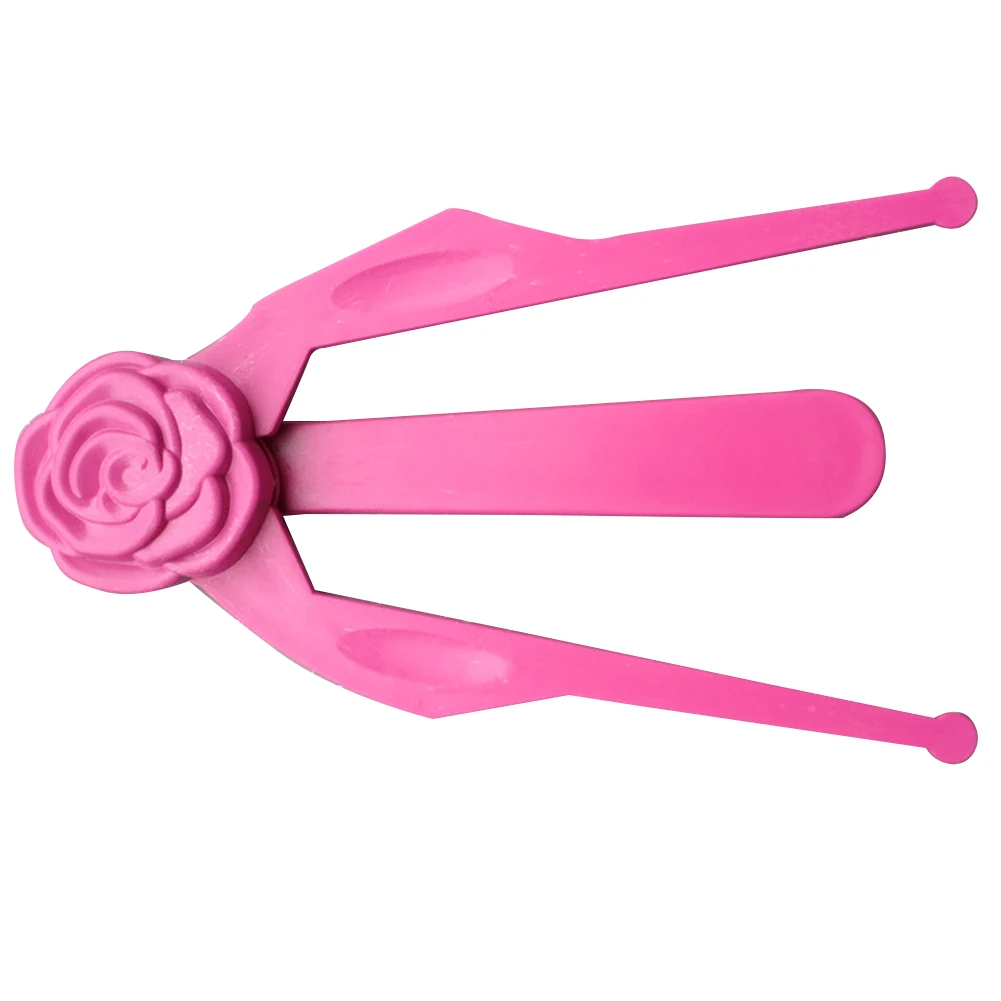 Daily Measuring Stencil Home Locating Eyebrow Ruler Reusable Foldable Flower Design Shaping Template Makeup Tool Symmetrical