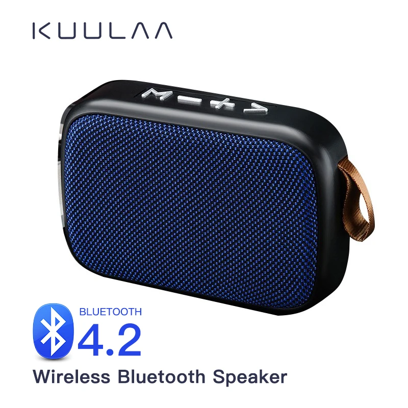 Bluetooth-Колонка портативная беспроводной объемный 3D стерео динамик с поддержкой TF