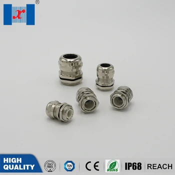 

2 pcs/lot PG42 32-38mm Metal Cable Gland Wire Gland Nickel Plated Brass IP68 Dustproof