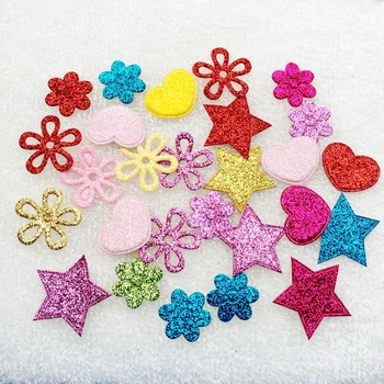 

320pcs colorful combination powder party applique clothes decoration patch children diy decals C19-22A*4