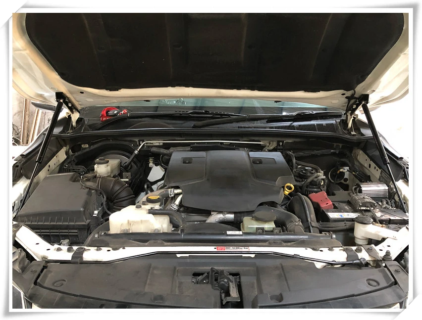 Для Toyota Fortuner крышка капота гидравлическая штанга стойка телескопическая штанга капот двигателя поддержка подъема 2 шт Топ корабль Топ