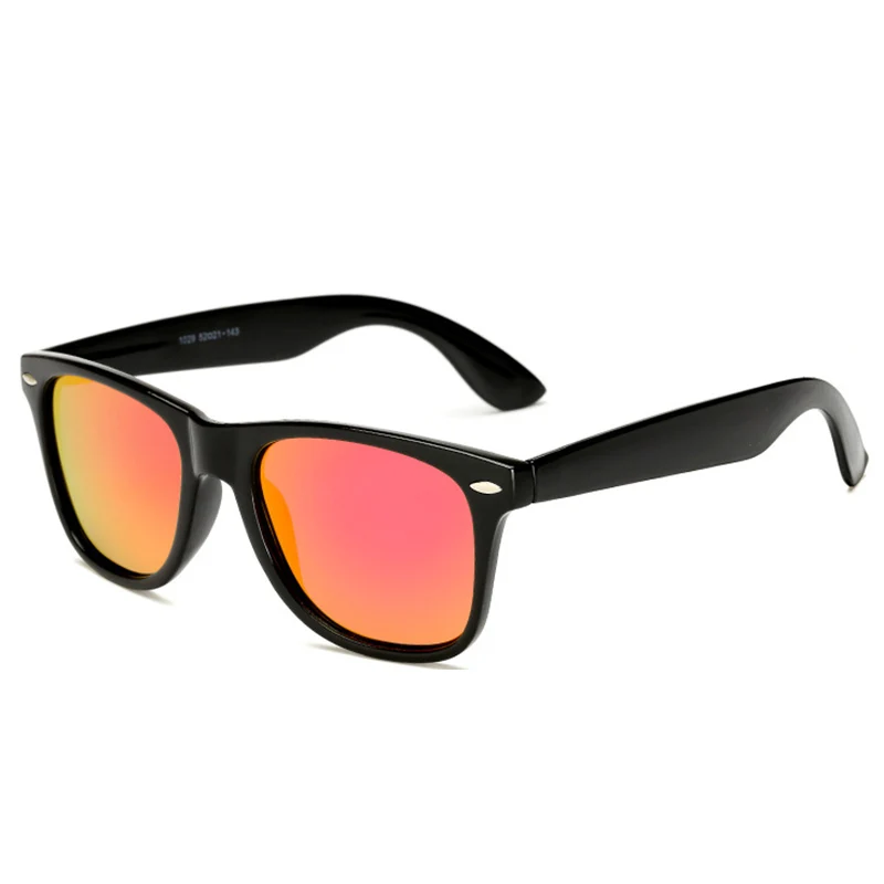 Мужские солнцезащитные очки, дизайнерские, поляризационные, солнцезащитные очки, для мужчин, s, UV400, квадратные, для вождения, для путешествий, солнцезащитные очки, Oculos de sol - Цвет линз: red