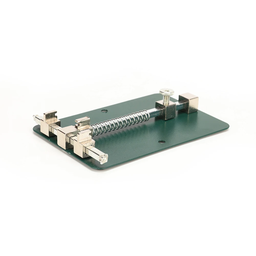 Support PCB métal vert 81x120mm pour soudure drone RC