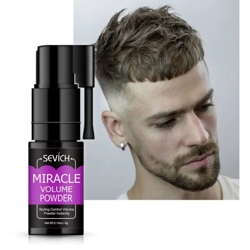 Unisex Fluffy Thin Hair Powder Increases Hair Volume Captures Haircut Modeling Hairspray Hair Wax
