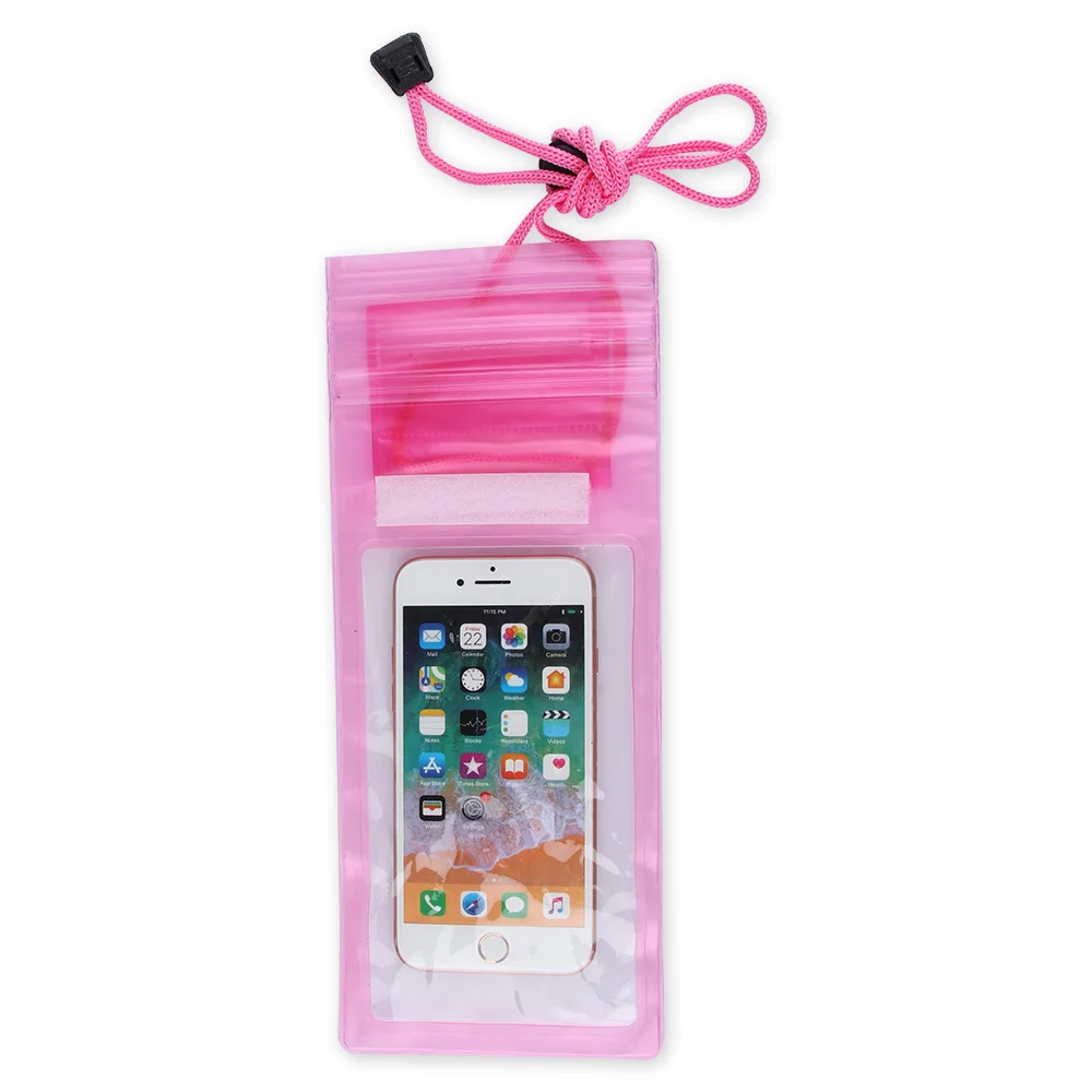 1Pcs Cell Phone Case Cover Under Water Proof Dry Pouch Bag Case PVC Sport Convenient Cover Protector Holder For Cell Phone