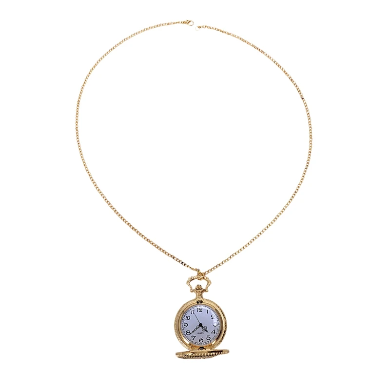 

Vintage Norse Vikings Quartz Pocket Watch Necklace