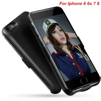 

5000 Mah For iphone 6 6S 7 8 Battery Case Smart Audio output Battery Charger Cover Power Bank For iphone 6 6S 7 8 Battery Case