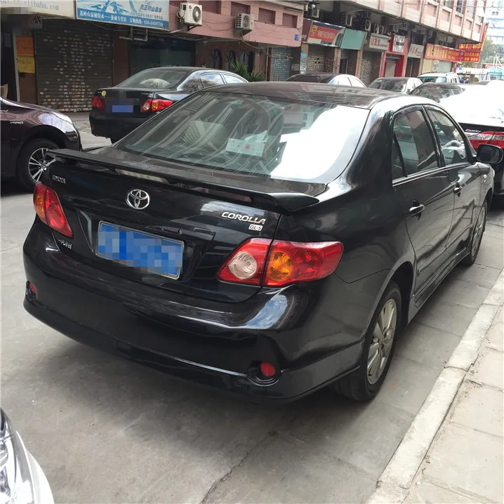Спойлер для Toyota Corolla спойлер из АБС материала заднего крыла автомобиля задний