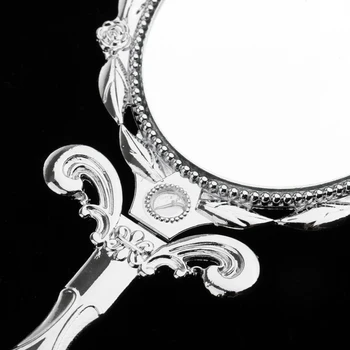 Preise 1 Stück Von Oval Hand Spiegel, Wand Hängen Spiegel, Make-up Haar Dressing Spiegel Für Hause Salon Täglichen Make-Up Verwenden