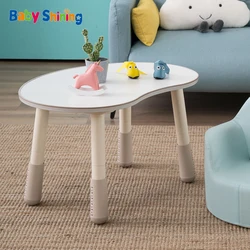 Table à manger et chaises réglables pour enfants, bureau de jeu pour bébé, bureau pour les devoirs, mobilier d'éducation précoce 