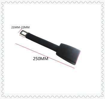 

25CM 21MM-22MM Car Accessories Seat Belt Extender Plug Buckle for VW Volkswagen B5 B6 B7 Polo Jetta Golf 7 5 6 Passat