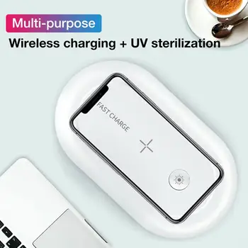 

Phone Sterilizer Multi-function Durable Ultraviolet Disinfection Box Cleaser Light Sanitizer Sterilizer Box For Beauty Tools #Y2