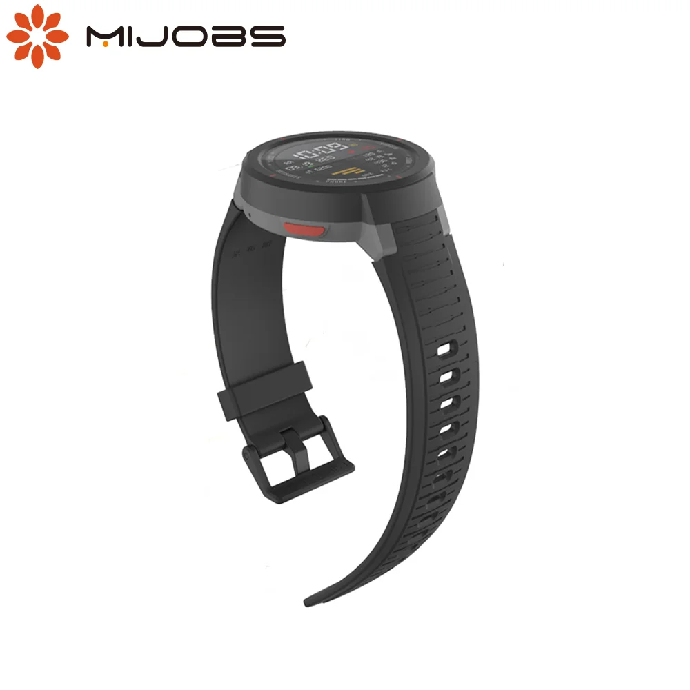 Силиконовый ремешок для умных часов Amazfit Verge Lite мягкий браслет Huami Xiaomi Bip