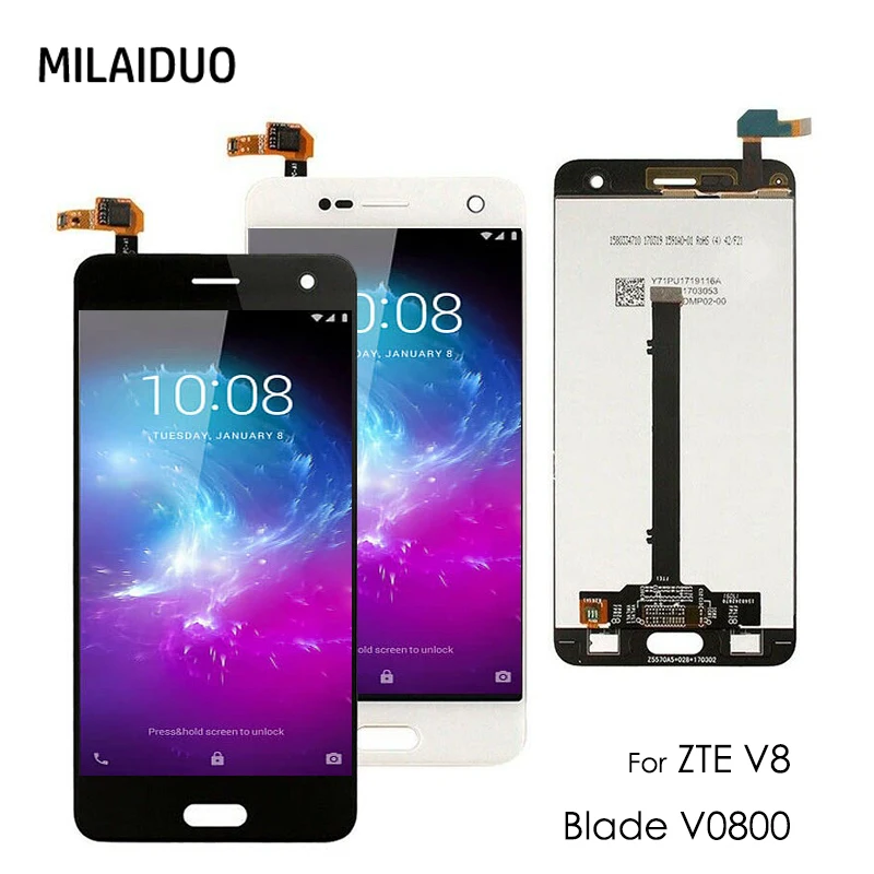 ЖК-дисплей для zte V8 BV0800 5 2 &quot сенсорный экран дигитайзер BLADE V0800 сборка замена