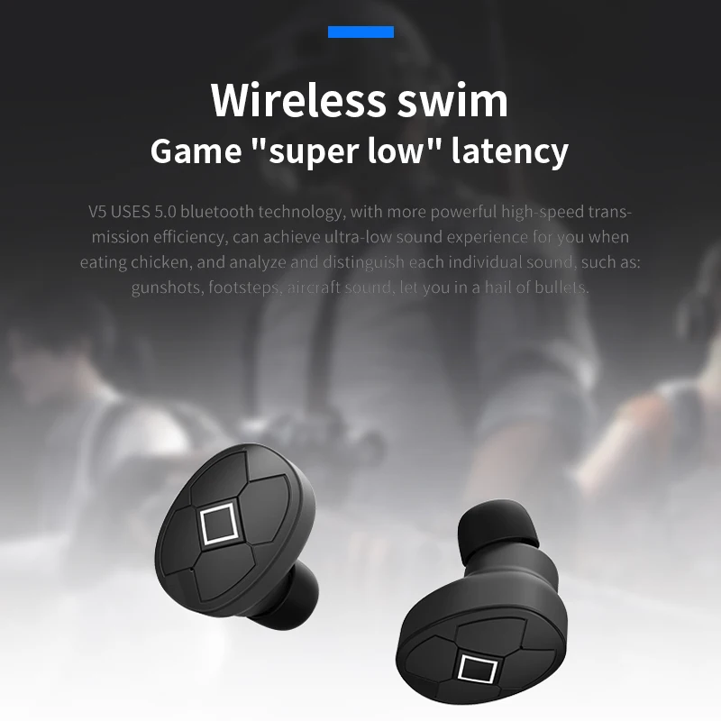 Дропшиппинг беспроводные Bluetooth наушники Tws шумоподавление наушники Bluetooth наушники мобильные наушники игровая гарнитура