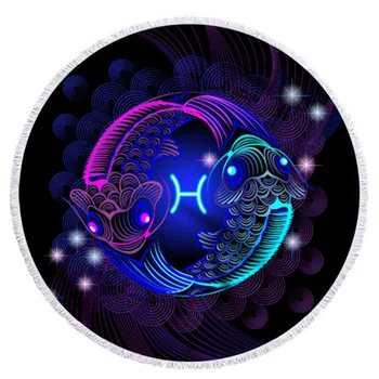 

Koi Series Microfiber Beach Towel with Drawstring Backpack Bag Sport Yoga Blanket Swimming Bath Towel