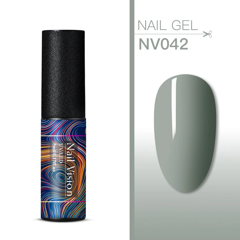 Nail Vision, 176 цветов, чистый цвет, набор гель-лаков, UV Vernis, полуперманентный, впитывающий, 5 мл, Гель-лак для ногтей, маникюра - Цвет: S06637