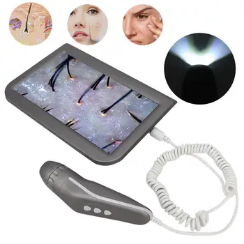 

10.1inch Charging Type Scalp Hair Follicle Skin Hair Detector Analyser Machine 100-240V