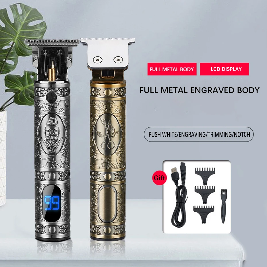 New Hair Trimmer Electric Clipper Rechargeable Shaver Beard Barber Men Cutting Machine Haircut |