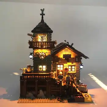 

USB LED Lighting Kit for 21310 for Fishing Store Fisherman Cabin Building Blocks Bricks Toy (Only LED Light Included)